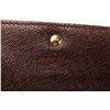 Image 6 : Louis Vuitton Brown Damier Canvas Porte Tresor Etui Pap Wallet