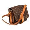Image 2 : Louis Vuitton Brown Monogram Canvas Cartouchiere MM Shoulder Bag