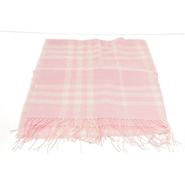 Burberry Pink Silk Scarf