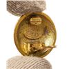 Image 4 : Chanel Gold CC Disc Earrings