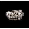 Image 1 : 14KT White Gold 1.95 ctw Diamond Ring