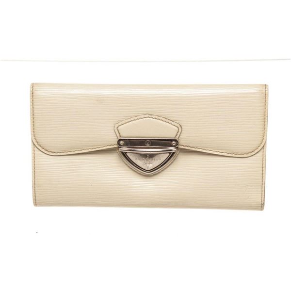Louis Vuitton Cream Epi Leather Eugnie Wallet