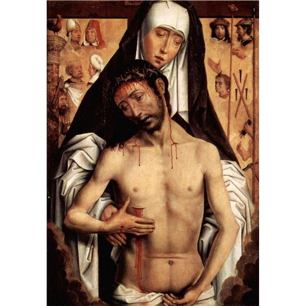 Hans Memling - Maria with Dying Christ