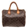 Image 2 : Louis Vuitton Brown Speedy 30cm Satchel Bag