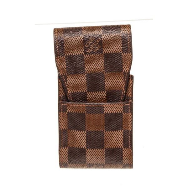 Louis Vuitton Brown Damier Canvas Cigarette Case Wallet
