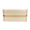Image 1 : Louis Vuitton White Suhali Leather International Wallet