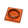 Image 7 : Hermes Brown Leather 1 Bracelet