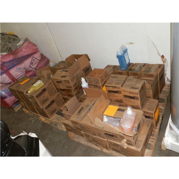 2 Skids Of Cleaning Supplies