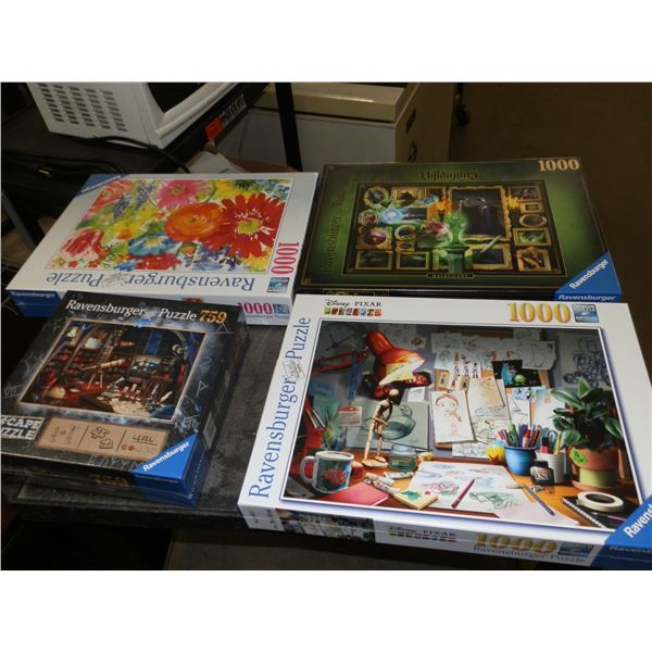 4 Jigsaw Puzzles