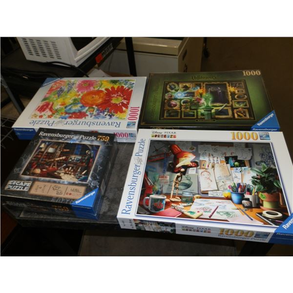 4 Jigsaw Puzzles