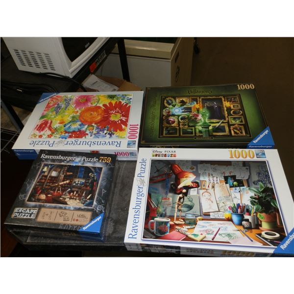 4 Jigsaw Puzzles