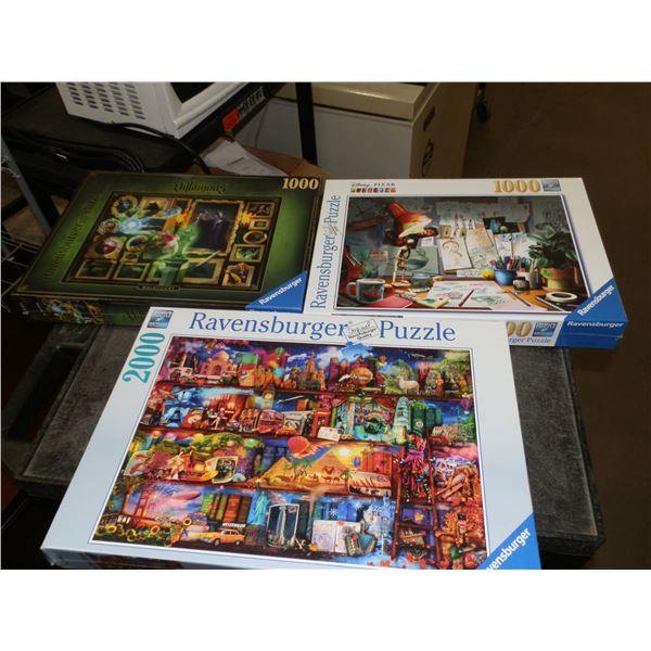 3 Jigsaw Puzzles