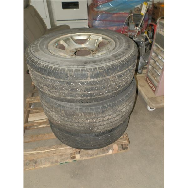 Set Of 3 Tires