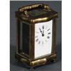 Image 1 : 1 FRENCH CARRIAGE CLOCK 4 1/2" high excluding