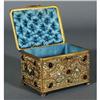 Image 1 : 1 MOORISH REVIVAL JEWELRY CASKET encrusted wi