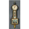 Image 1 : 1 WATERBURY BANJO CLOCK weight driven, circa