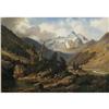 Image 2 : 1 GEORG ENGLEHARDT Expansive Landscape with G