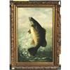 Image 1 : 1 AMERICAN SCHOOL fish on the line 26"x17" o/
