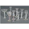 Image 1 : 1 GROUP OF AIR TWIST STEMWARE 18th/19th centu