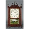 Image 1 : 1 ELI TERRY SHELF CLOCK with reverse painted