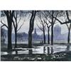 Image 2 : 1 VLADIMIR PAVLOSKY Boston Park 15"x 21" wate