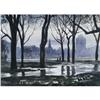 Image 2 : 1 VLADIMIR PAVLOSKY Boston Park 15"x 21" wate