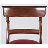 Image 2 : 1 WILLIAM IV STYLE MAHOGANY DINING CHAIRS (6)