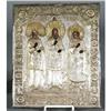 Image 1 : 1 RUSSIAN ICON 12"x10" with oklad CONDITION R