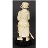 Image 2 : 1 CHINESE CARVED  FIGURE OF A WARRIOR 10