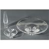 Image 1 : 1 GROUP OF STEUBEN CRYSTAL including 13" cent