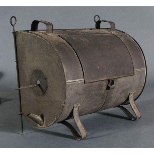 1 EARLY TIN REFLECTOR OVEN 18th/early 19th ce