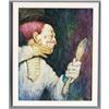 Image 1 : 1 CORTLAND BUTTERFIELD clown with mirror 20"x