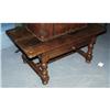 Image 1 : 1 ENGLISH STYLE OAK COFFEE TABLE reduced from