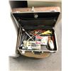 Image 1 : Suitcase & box of misc. tools - screw drivers etc.