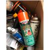 Image 4 : Suitcase & box of misc. tools - screw drivers etc.
