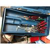 Image 2 : Box full of misc. tools - hammer/ tool box/ screw drivers etc.