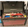 Image 1 : Craftsman 6 drawer top box full of assorted tools - screwdrivers/ sockets/ files etc.