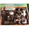 Image 1 : Group of digital & film cameras - Canon/ Olympus etc. (untested)