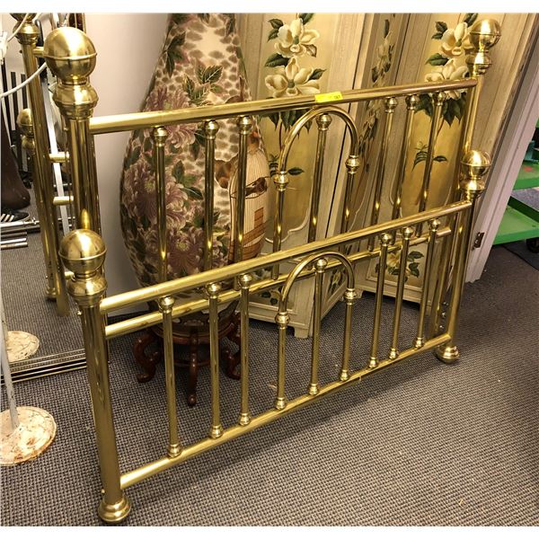 Brass headboard for board queen size