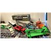 Image 2 : A group of truck toys/ a team hauler etc.