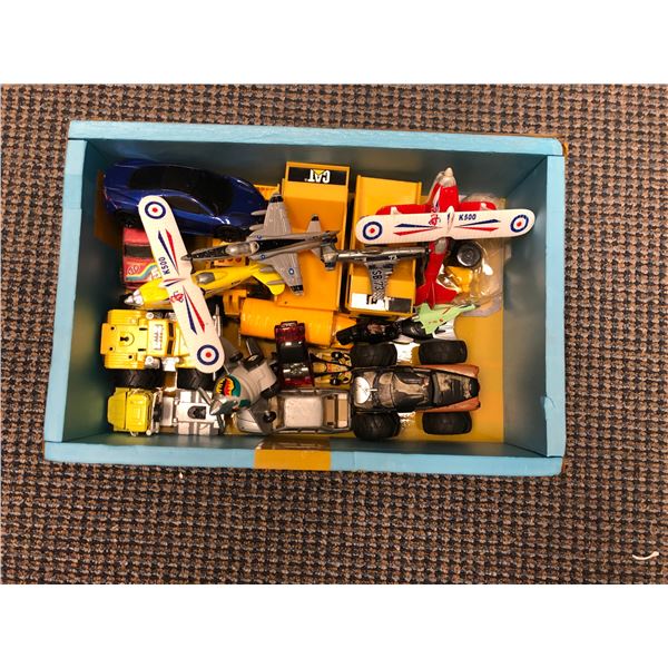 Bin filled w/ assorted toys