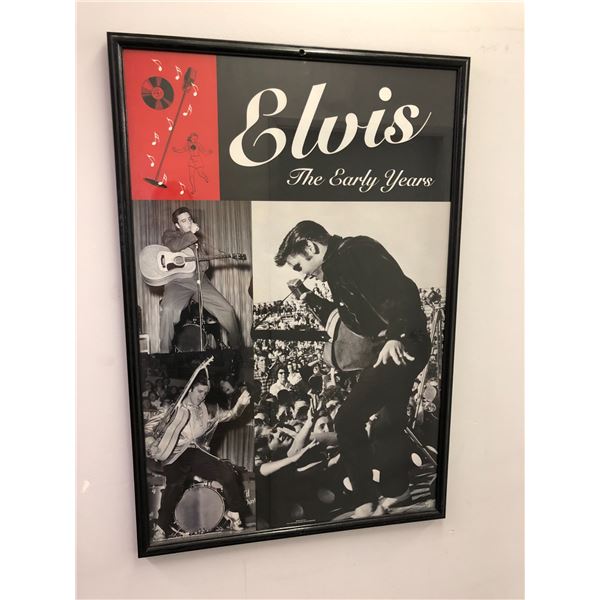 Elvis The Early Years framed print - approx. 25 x 30 inches