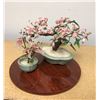 Image 1 : Small Jade Glass Bonsai tree
