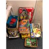 Image 2 : Toy building sets + Hot Wheels 1/87th scale race car track w/ cars