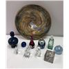 Image 1 : Group of art glass decorations