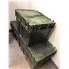 Image 1 : 3 Totes Filled w/ Set Dec - CCTV Cameras & Large Garbage Bags