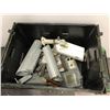 Image 2 : 3 Totes Filled w/ Set Dec - CCTV Cameras & Large Garbage Bags