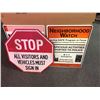 Image 1 : Assorted Signs from Set Dec Approx. 10-15 Metal & Plastic