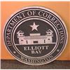 Image 1 : Department of Corrections Elliot Bay Washinton (Sign 24" Diameter)