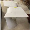 Image 2 : Two plastic tables T shaped height 38in x width 20in